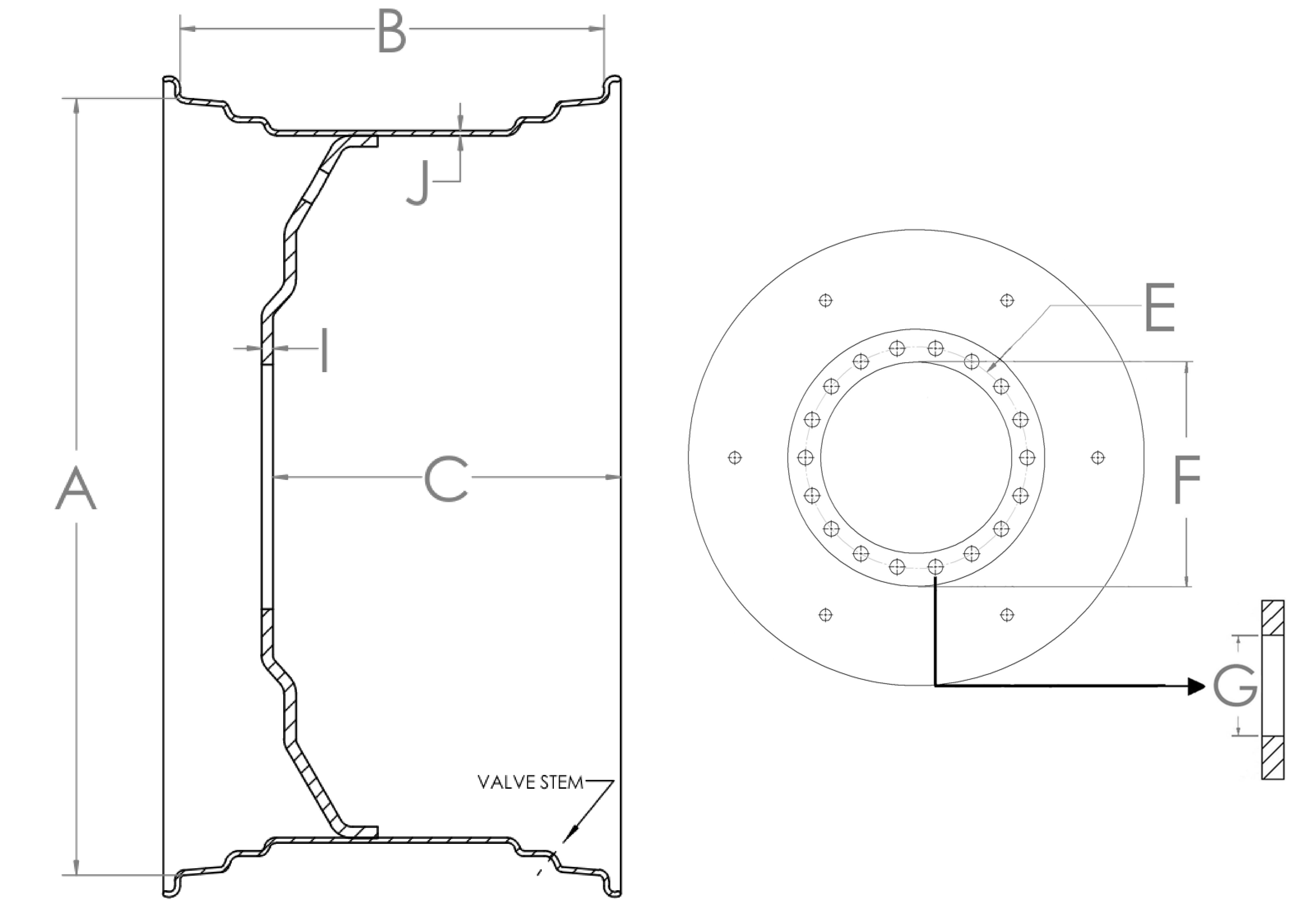 Tractor Wheel Rims, Tractor Waffle Wheels, 24, 32, 34, 38 Inch Tractor ...